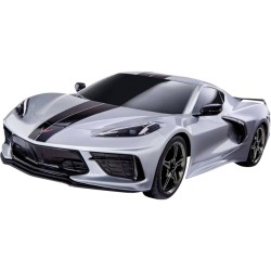 Traxxas 1:10 RC auto Sportwagen Corvette Stingray 4TEC 3.0 Zilver Brushed