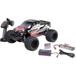 Reely NEW1 Brushed 1:10 RC auto Elektro Monstertruck 4WD 100% RTR 2,4 GHz Incl. accu, oplader en batterijen voor de zender