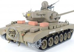 1:16 M26 Pershing Snow Leopard afvuren RC Tank Pro versie