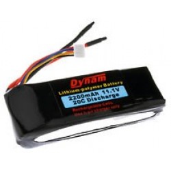 11.1V 2200mAh 15C LiPo batterij 100x20x35
