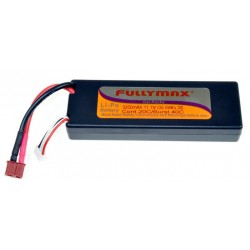 11.1V 3200mAh 55C LiPo batterij 140x25x45