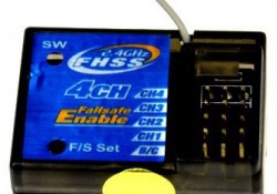 2.4GHz Receiver for Dune Buggy and Hummer Truck