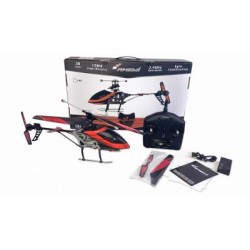 Amewi Buzzard V2 Single Rotor Helicopter 4CH RTF red