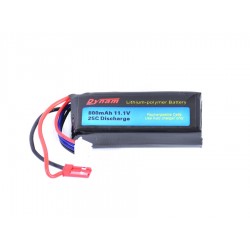 Dynam 11.1V 800mAh 25C batterij