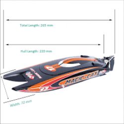 Joysway Magic Cat V5 RTR Micro RC Speed Boat