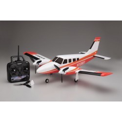 Kyosho AIRIUM PIPER PA34 VE29 Twin Readyset Rood