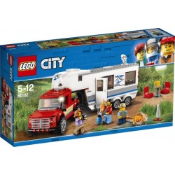 LEGO City Pick-uptruck en Caravan 60182