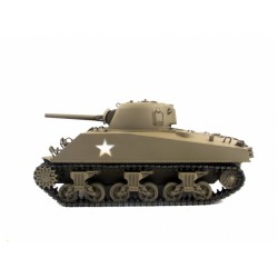 Mato 1:16 Complete 100% Metal M4A3(75)W Sherman Tank IR (Hand Painted Army green)