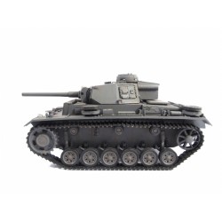 Mato 1:16 Complete 100% Metal Panzer III Tank IR (Hand Painted Grey)