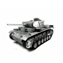 Mato 1:16 Complete 100% Metal Panzer III Tank IR (Original Metal Color)