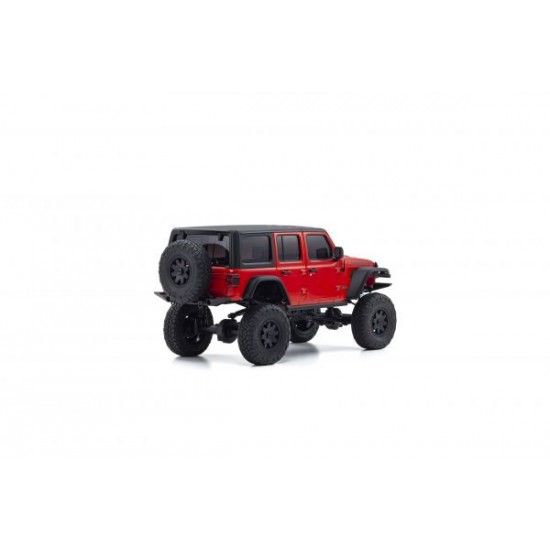 Mini-Z 4X4 MX-01 Jeep Wrangler Rubicon Firecracker Red (KT531P)