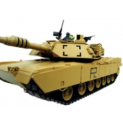 1:16 M1A2 Abrams RC BB tank met rook en geluid 2,4GHz (metal opgewaardeerd Pro versie)
