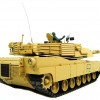 1:16 M1A2 Abrams RC BB tank met rook en geluid 2,4GHz (metal opgewaardeerd Pro versie)