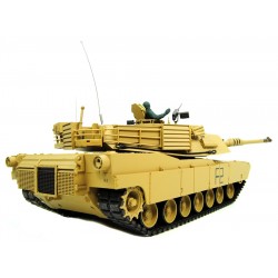 1:16 M1A2 Abrams RC tank met rook, geluid en BB Gun 2.4GHz