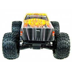 Bug Crusher electrische RC Monster Truck RTR (oranje vlam)