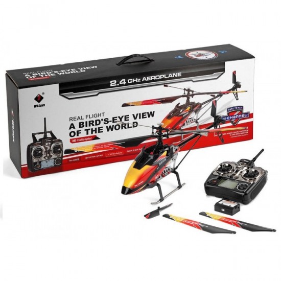 Sky Dancer grote 4 kanaals borstelloze RC helikopter RTF 2.4G