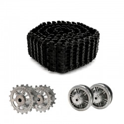 Torro Jagdpanther, Panther metal tracks, metal drive and idler wheels