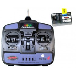 4CH Transmitter 35Mhz Mode 2